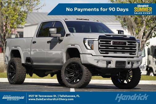 Gray 2024 GMC Sierra 2500 AT4X