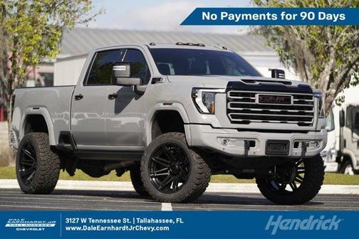 Gray 2024 GMC Sierra 2500 AT4X