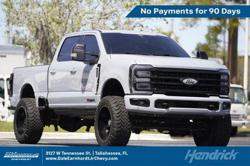 Glacier Gray Metallic 2024 Ford F-250 Platinum