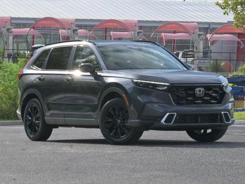 Meteorite Gray Metallic 2026 Honda CR-V Hybrid Sport Touring