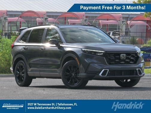 Meteorite Gray Metallic 2026 Honda CR-V Hybrid Sport Touring