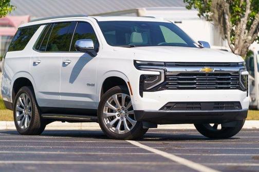 Polar White 2026 Chevrolet Tahoe Premier
