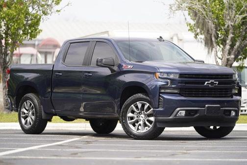 Northsky Blue Metallic 2021 Chevrolet Silverado 1500 RST