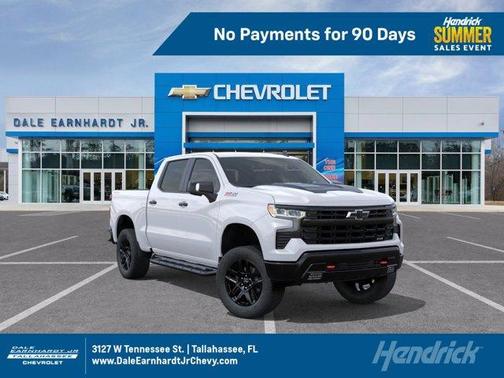 Summit White 2026 Chevrolet Silverado 1500 LT Trail Boss