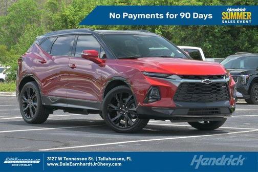 Cherry Red Tintcoat 2022 Chevrolet Blazer RS