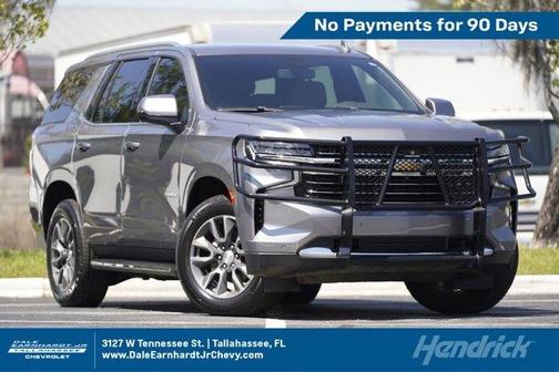 Satin Steel Metallic 2022 Chevrolet Tahoe LT