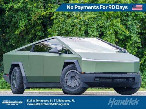 Gray 2025 Tesla Cybertruck Base