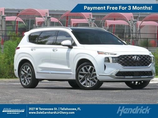 Quartz White 2023 Hyundai SANTA FE Calligraphy