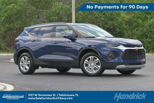 Blue Glow Metallic 2022 Chevrolet Blazer 3LT