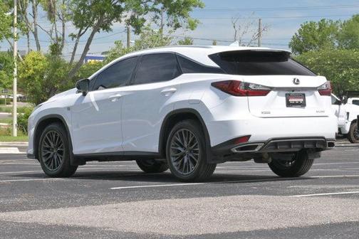 Ultra White 2022 Lexus RX 350 F SPORT Handling