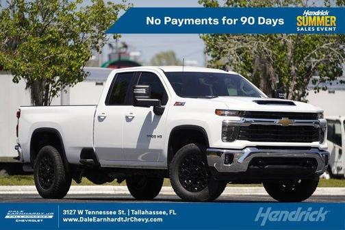 Summit White 2026 Chevrolet Silverado 3500 LT