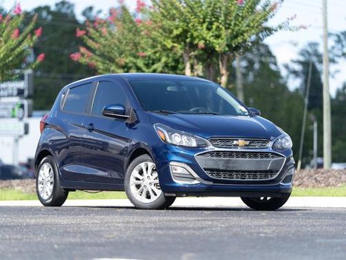 Blue 2022 Chevrolet Spark 1LT