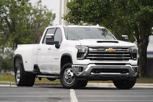 Summit White 2024 Chevrolet Silverado 3500 LTZ