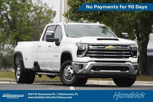 Summit White 2024 Chevrolet Silverado 3500 LTZ