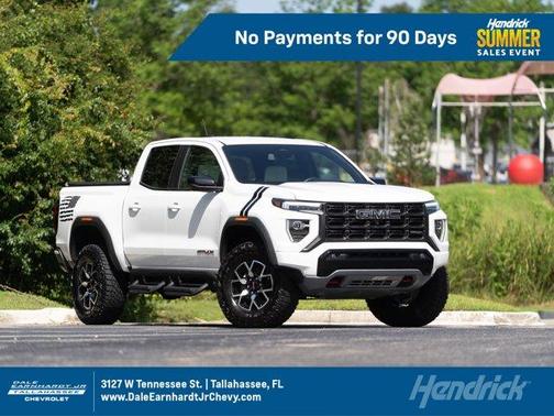 Summit White 2024 GMC Canyon AT4X