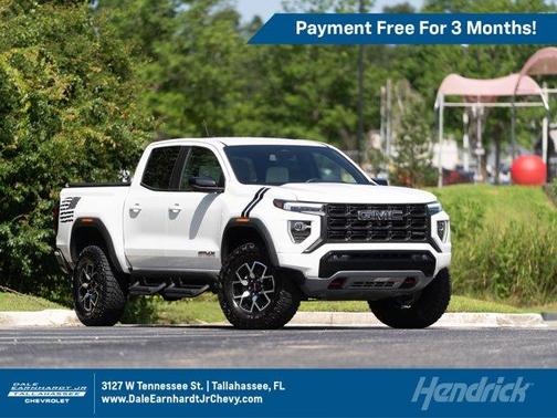 Summit White 2024 GMC Canyon AT4X