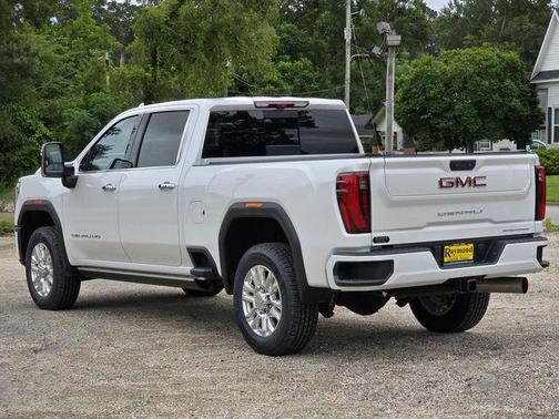 White Frost Tricoat 2024 GMC Sierra 2500 Denali
