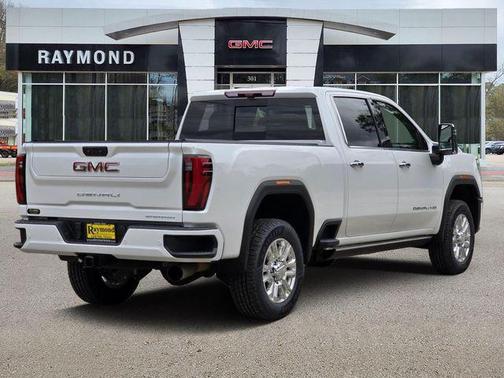 White Frost Tricoat 2024 GMC Sierra 2500 Denali