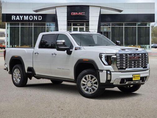 White Frost Tricoat 2024 GMC Sierra 2500 Denali