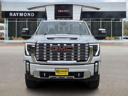 White Frost Tricoat 2024 GMC Sierra 2500 Denali