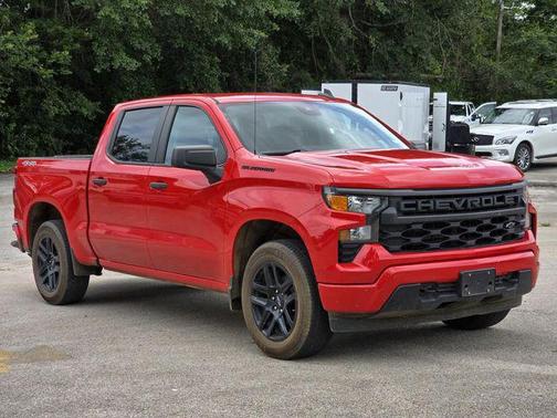 Red Hot 2023 Chevrolet Silverado 1500 Custom