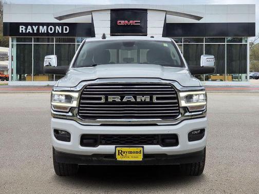 Bright White Clearcoat 2024 RAM 2500 Laramie Crew Cab 4x4 6'4' Box