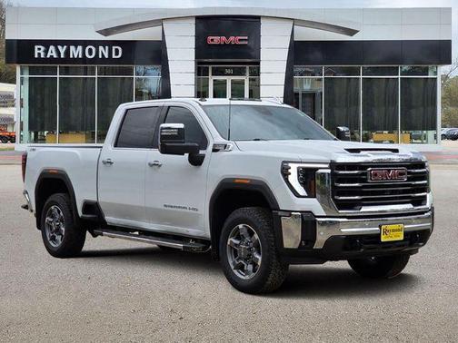 Summit White 2025 GMC Sierra 2500 SLT