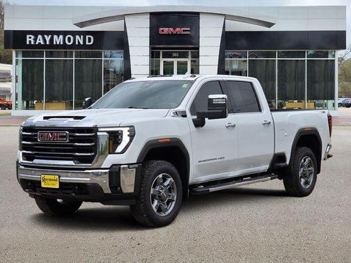 Summit White 2025 GMC Sierra 2500 SLT