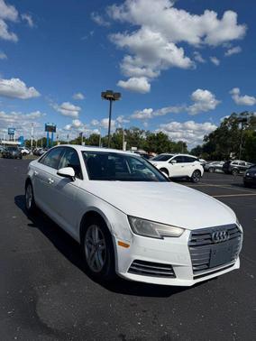 White 2017 Audi A4 2.0T Premium