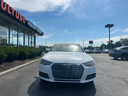White 2017 Audi A4 2.0T Premium