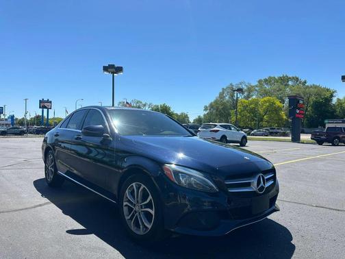 BLUE 2017 Mercedes-Benz C-Class C 300 4MATIC