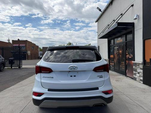 WHITE 2017 Hyundai Santa Fe Sport 2.4L