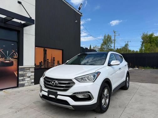 WHITE 2017 Hyundai Santa Fe Sport 2.4L