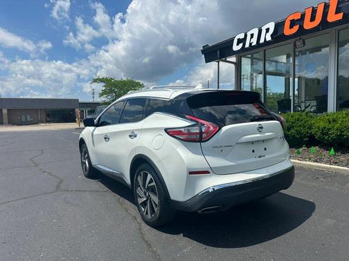 Pearl White 2017 Nissan Murano Platinum