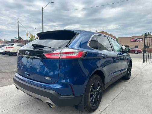 Atlas Blue Metallic 2020 Ford Edge SEL