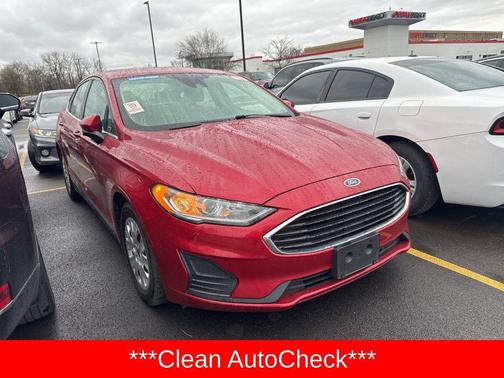Rapid Red Metallic Tinted Clearcoat 2020 Ford Fusion S