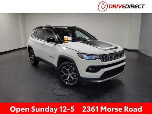 Bright White Clearcoat 2024 Jeep Compass Limited