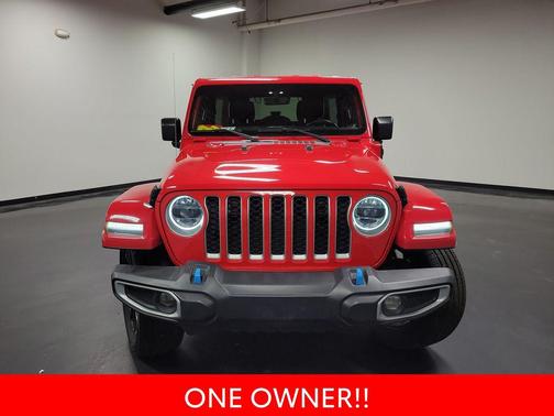 Firecracker Red Clearcoat 2023 Jeep Wrangler 4xe Sahara