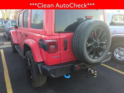 Firecracker Red Clearcoat 2023 Jeep Wrangler 4xe Sahara