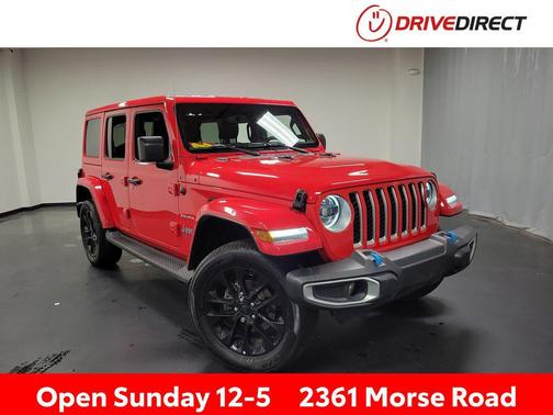 Firecracker Red Clearcoat 2023 Jeep Wrangler 4xe Sahara