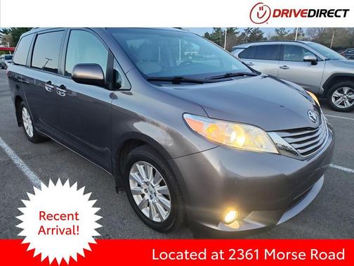 Predawn Gray Mica 2015 Toyota Sienna XLE