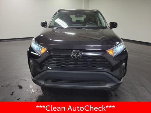 Midnight Black Metallic 2021 Toyota RAV4 XLE Premium