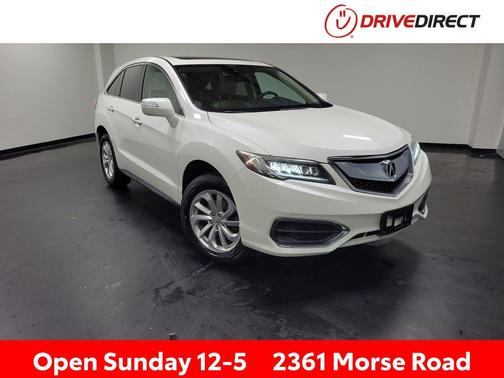 White Diamond Pearl 2017 Acura RDX Base