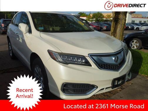 White Diamond Pearl 2017 Acura RDX Base