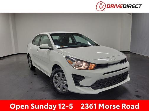 Clear White 2023 Kia Rio LX
