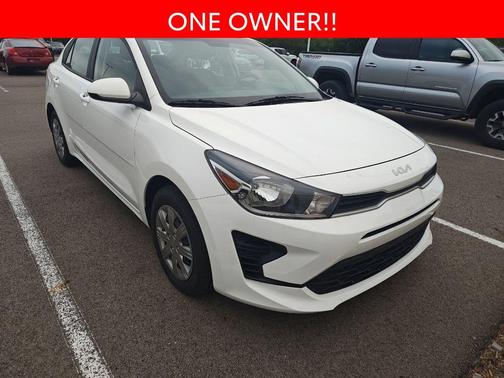 Clear White 2023 Kia Rio LX