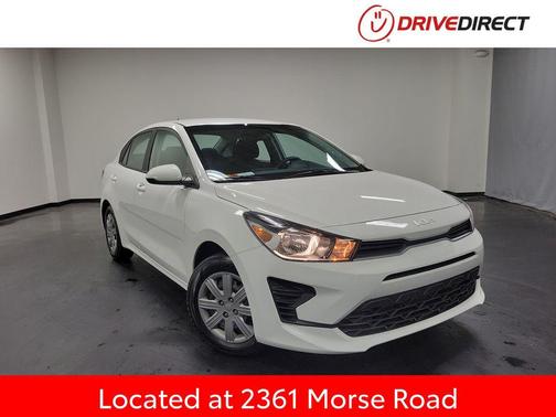 Clear White 2023 Kia Rio LX