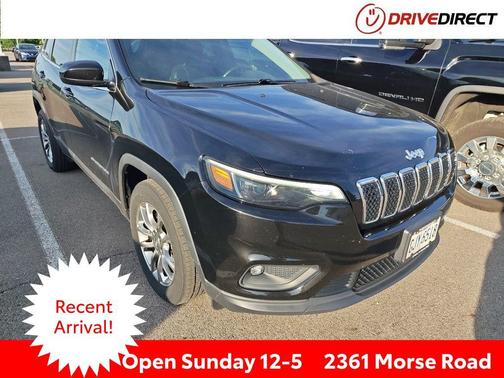 Diamond Black Crystal Pearlcoat 2019 Jeep Cherokee Latitude Plus