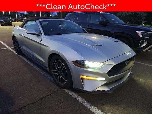 Ingot Silver Metallic 2019 Ford Mustang EcoBoost Premium