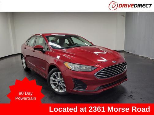 Ruby Red Metallic 2019 Ford Fusion Hybrid SE